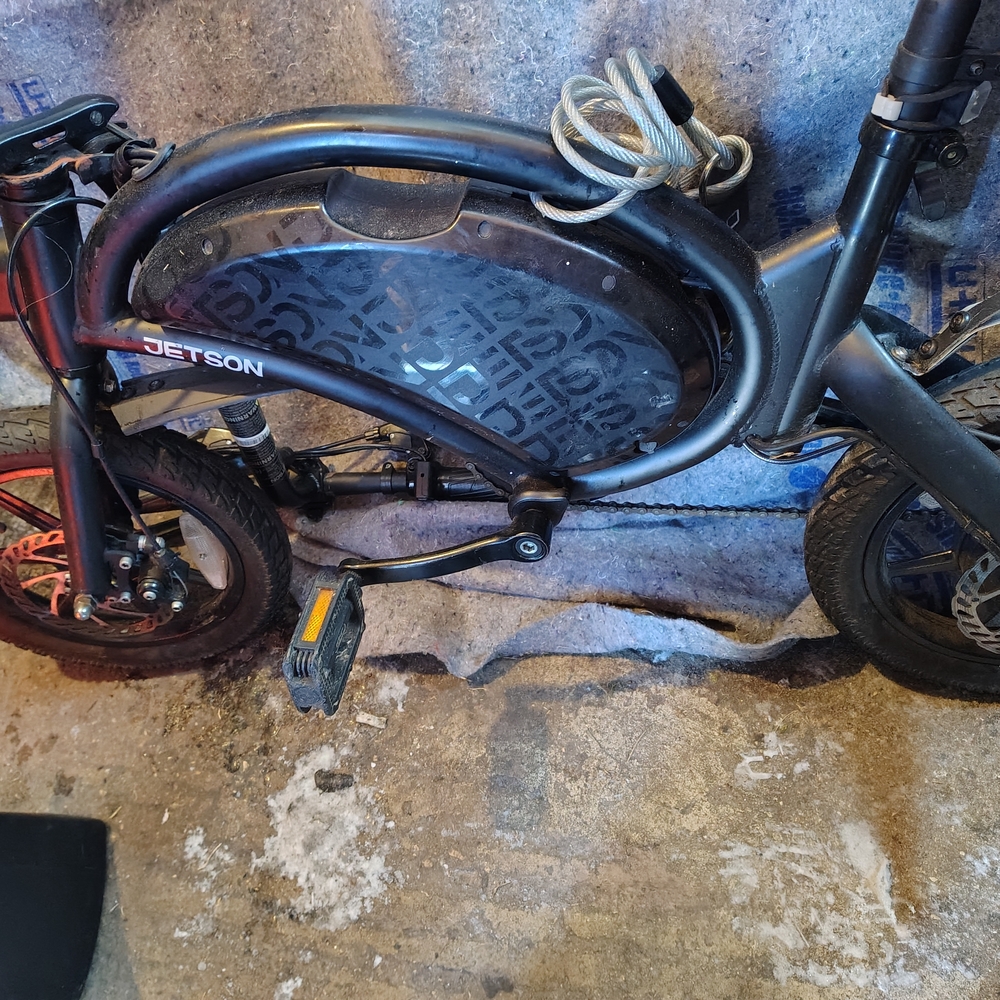 Jetson Electric Bike with Black Frame